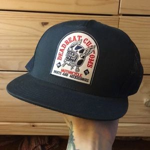 Deadbeat motorcycle SnapBack